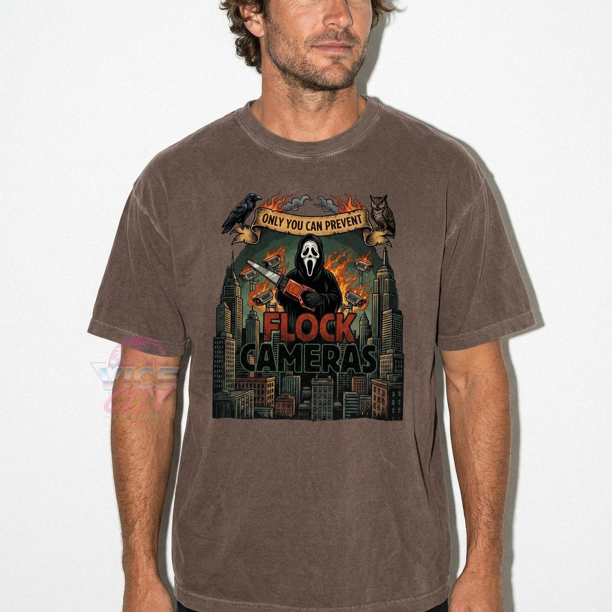 Only You Can Prevent Flock Cameras Tee