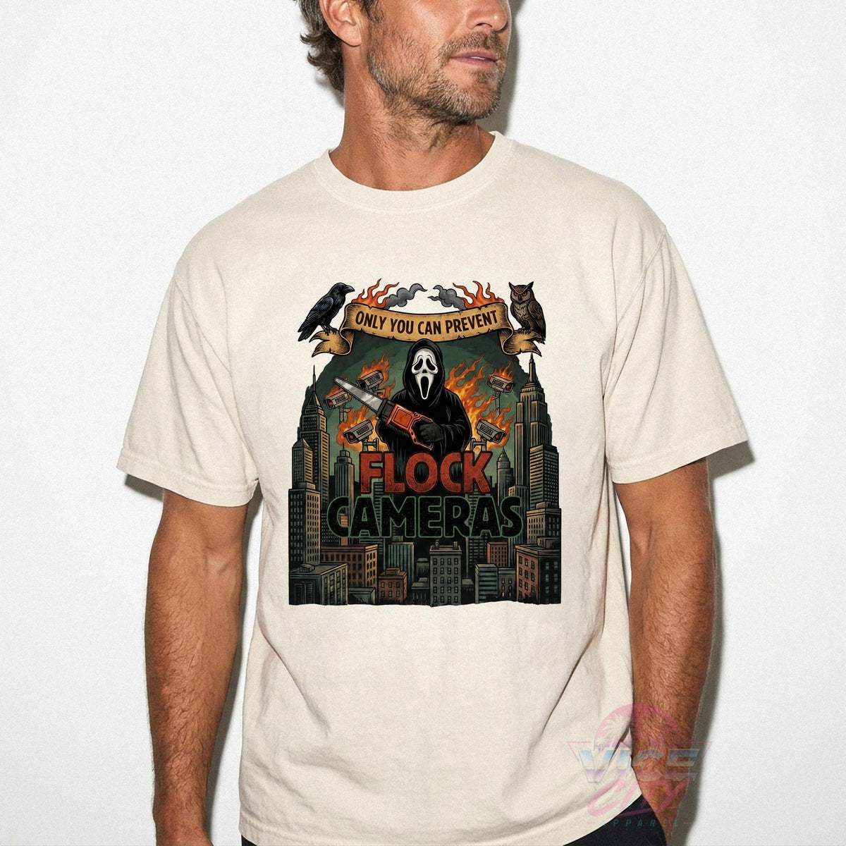 Only You Can Prevent Flock Cameras Tee