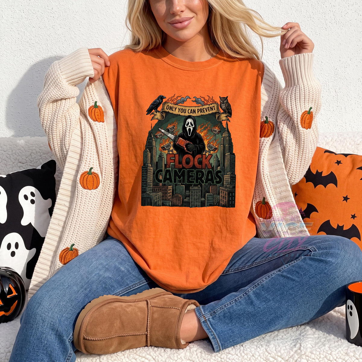Only You Can Prevent Flock Cameras Tee