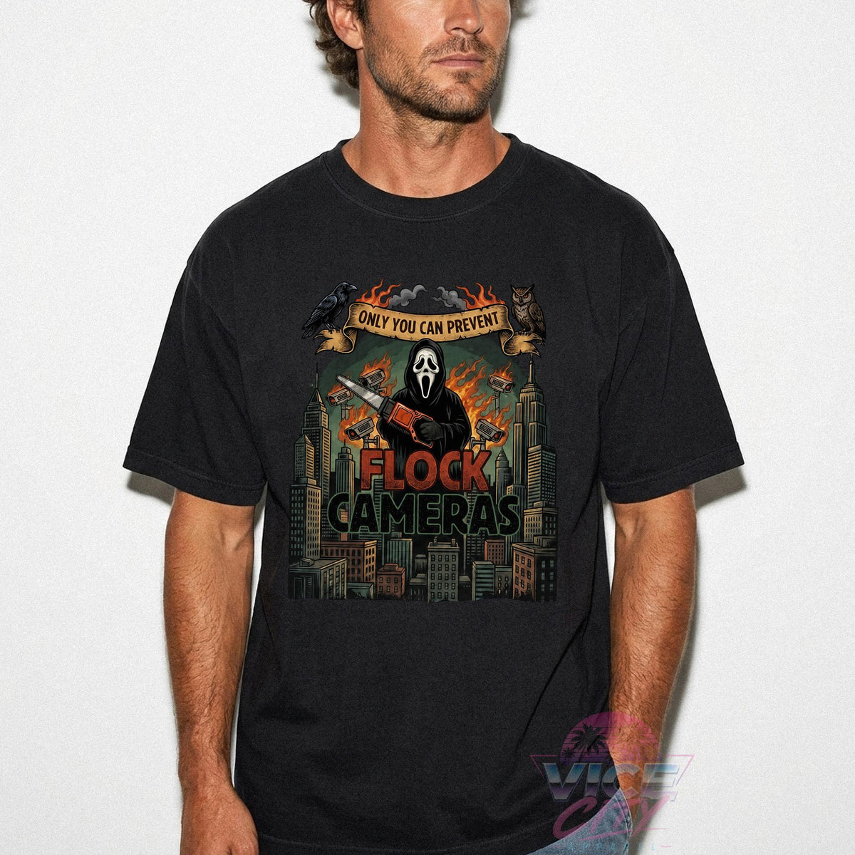 Only You Can Prevent Flock Cameras Tee
