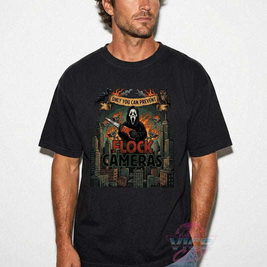 Only You Can Prevent Flock Cameras Tee