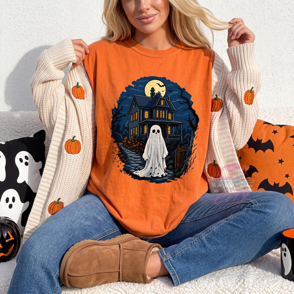 Haunted House Shirt, Halloween Shirt