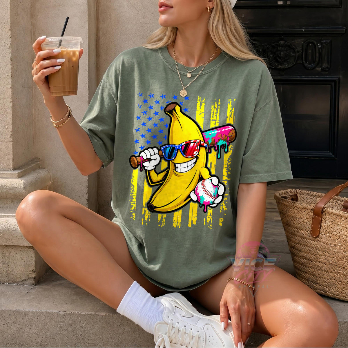 Comfort Colors Savannah Baseball Doodle Shirt