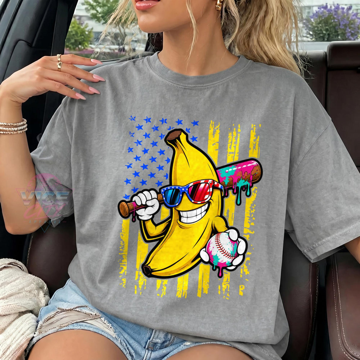 Comfort Colors Savannah Baseball Doodle Shirt