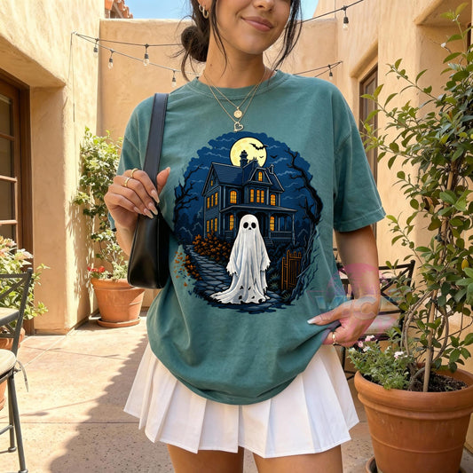Haunted House Shirt, Halloween Shirt
