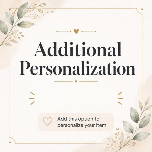 Additional Personalization