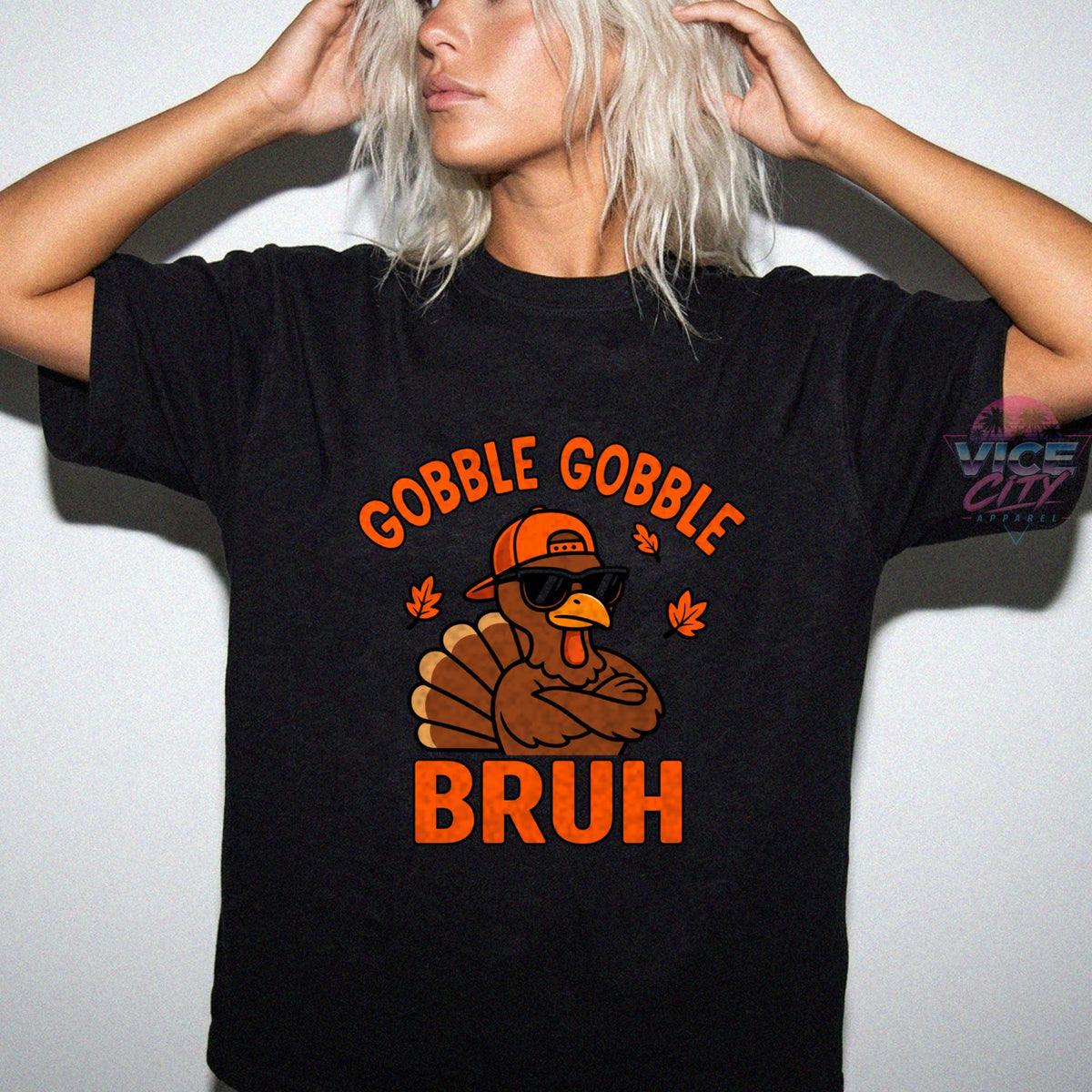 Gobble Gobble Bruh Shirt, Funny Thanksgiving Turkey Tee, Comfort Colors Thanksgiving T-Shirt, Fall Graphic Tee, Turkey Day Family Shirt