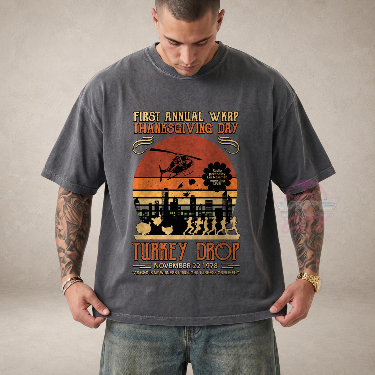 Thanksgiving Turkey Drop Shirt, I Thought Turkeys Could Fly Tee, Funny Retro 1978 Thanksgiving T-Shirt, Comfort Colors Fall Graphic Tee